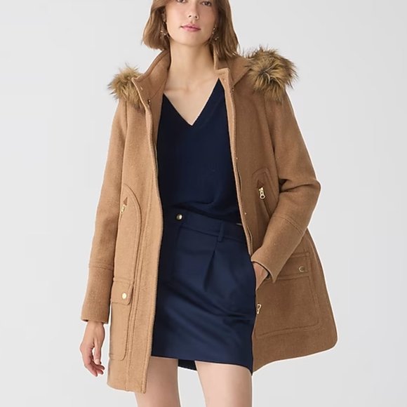 J. Crew Jackets & Blazers - J. Crew Chateau Parka in Italian stadium-cloth